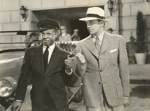 Eddie Anderson and Jack Benny
